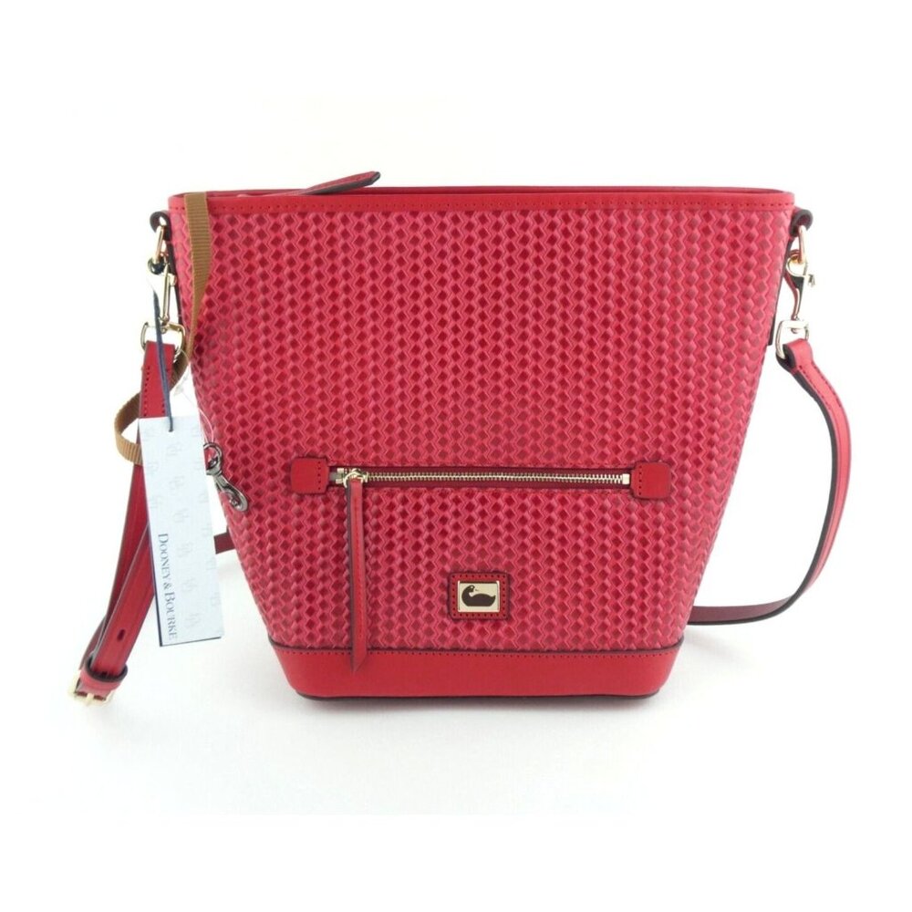 Dooney & Bourke Strawberry‎ Small Hobo Crossbody Purse NWT